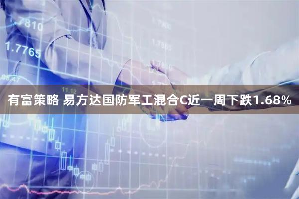 有富策略 易方达国防军工混合C近一周下跌1.68%